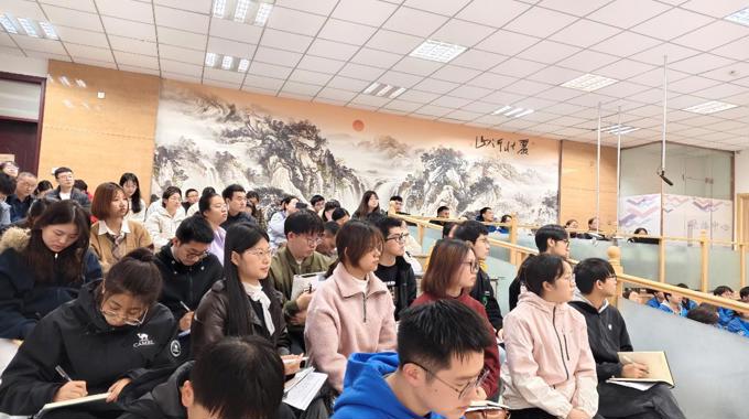 学院部分师生参加淮北实验高中课程思政教学展示活动