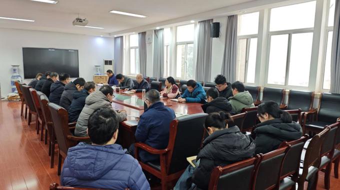 学院党委部署开展树立和践行正确政绩观学习教育